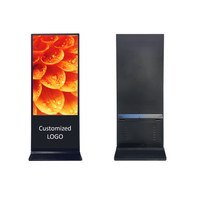 Pantalla LCD Vertical para Publicidad Digital, Soporte de Piso, 43 Pulgadas, Control Remoto, Kiosco Inteligente HD, CE FCC, para Elevadores y Centros Comerciales