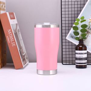40oz <b>Large</b> Curve Stainless Steel Vacuum Insulated Double Wall Tumbler with Leakproof 2 in 1 Lid Party Ready Gradient Coated - Product Image 3