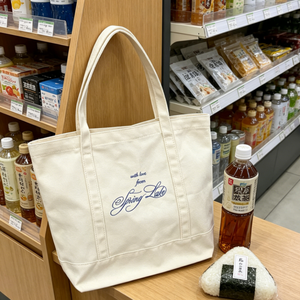 Portable Travel Women Shoulder Handbag <b>Large</b> Capacity <b>Canvas</b> 16 Ounce Custom Logo Cotton <b>Canvas</b> Tote <b>Bag</b> for Travel Use - Product Image 5