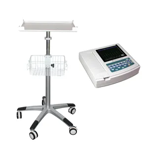 Alta calidad barato móvil Hospital Médico Monitor de paciente/máquina de ECG/Monitor Fetal carrito