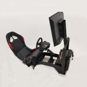 Simulador de silla de carreras de coche, simulador de juego de simulación de conducción de coche, sim, para <span class=keywords><strong>Fanatec</strong></span> Thrustmaster Logitech G25 G29 G920 G923 - Product Image 1