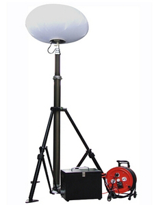 Éclairage LED gonflable pour événements extérieurs, <span class=keywords><strong>tour</strong></span> en acier de 100W-600W, hauteur 5 mètres, pour travaux de construction nocturnes - Product Image 2