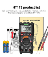 MAYILON Ht113 Alat Reparasi Digital Ponsel, Multimeter Digital Rentang Manual Harga Murah untuk SaleBuy Multimeter Digital