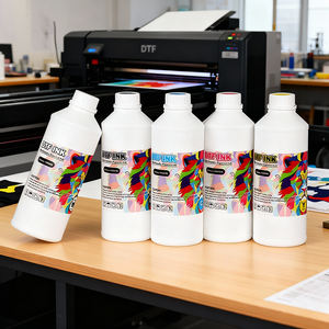 エンライト工場直販 DTFインク 1L ホワイトカラー 転写Tシャツ用繊維CMYKインク 顔料インク DTF I3200/xp600/4720対応 - Product Image 1