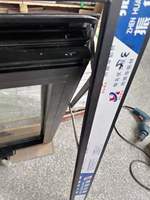 Fenêtre à auvent en alliage d'aluminium sur mesure, double vitrage feuilleté, insonorisation, isolation thermique, extérieur, protection contre les insectes