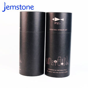 Custom Design Eco Friendly <b>Cocktail</b> <b>Shaker</b> <b>Set</b> Kraft Cardboard Tube Water Bottle Wine Whisky Cylinder Box Paper Tube Packaging - Product Image 5