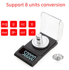 보석 0.001 용 10g 20g 50g 100g 200g 정밀 LCD 보석 골드 다이아몬드 전자 디지털 계량 스케일 - Product Image 5