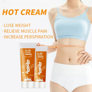 Crèmes amincissantes chaudes sans parabènes, <span class=keywords><strong>anti</strong></span>-cellulite et raffermissantes à la caféine et au piment, ingrédients naturels à base de plantes, sûres pour l'<span class=keywords><strong>estomac</strong></span> - Product Image 2
