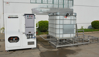 Système de nettoyage de réservoir IBC haute pression Machine à laver fourre-tout IBC