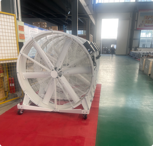 Ventilador Industrial Portátil de Pedestal de 1.5m/5 pies, Silencioso, para Gimnasio, con Soporte de Montaje Gratuito de 1.5m/5 pies - Product Image 3