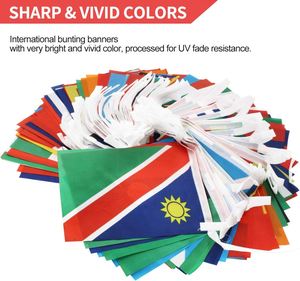 ธงสามเหลี่ยมหลากสีคุณภาพสูงแบบขายส่ง ธงป้ายโฆษณาแบบกำหนดเองได้ - Product Image 4