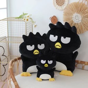 Peluche BoTu Cute Badtz Maru, Peluche de Pingüino Negro de <span class=keywords><strong>Anime</strong></span>, Almohada para Abrazar, Muñeca de Estilo Japonés, Almohada Decorativa, Regalos de Navidad para Niñas - Product Image 6
