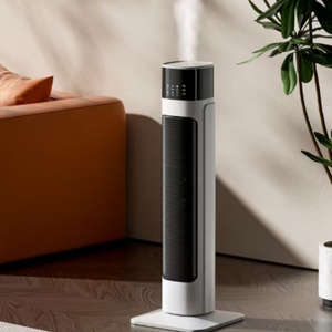 Calentador Eléctrico con Ventilador PTC de 2000W para Uso Doméstico, Enchufe Estadounidense, con Humidificador - Product Image 1