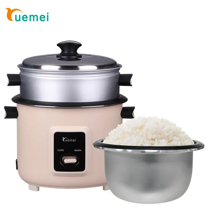 Cylinder large rice cooker Customized logo acceptable canteen rice cooker free spare parts large rice cooker commercial