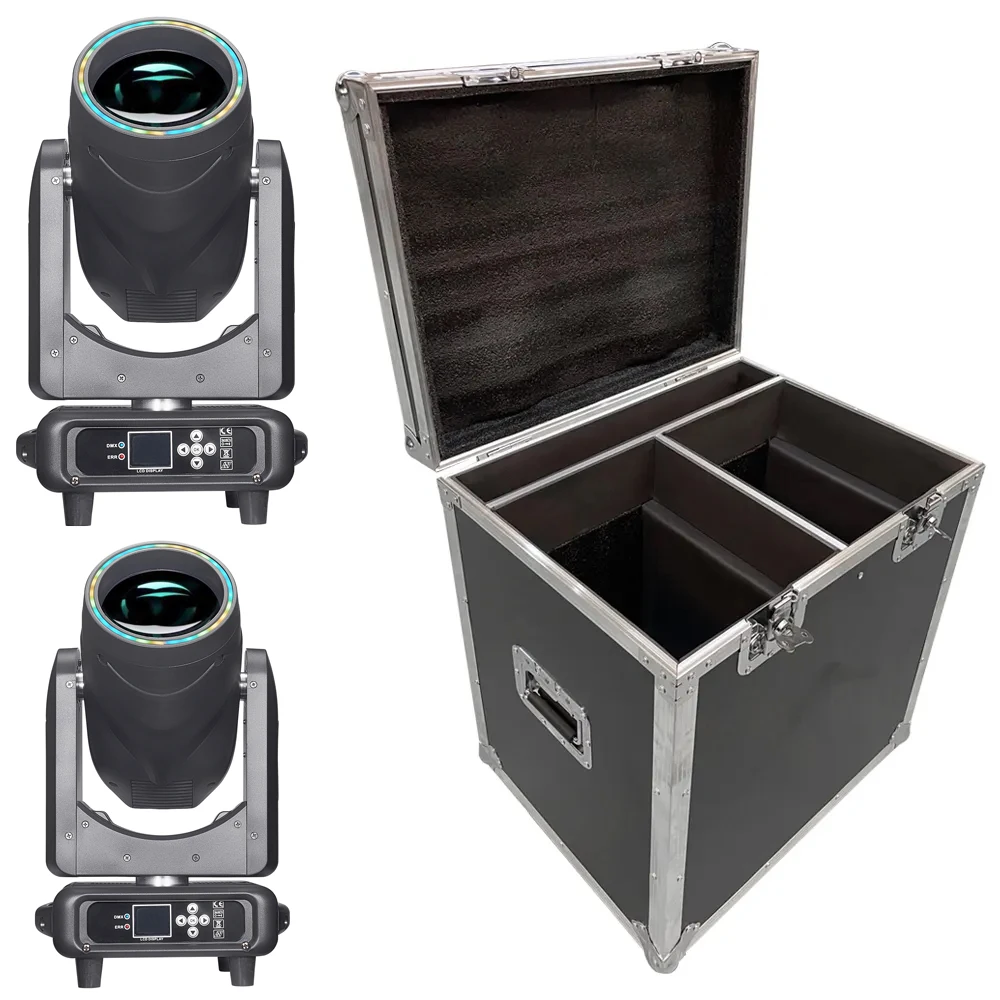 High Quality Mini 230W 7R Beam Moving Head Stage Light With Halo Ring Effect Rgbw for DJ Party Wedding