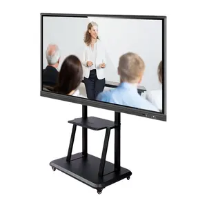 65/75/86/100/110 inch ngón tay đa màn hình cảm ứng thông minh LCD hiển thị phòng họp điện tử kỹ thuật số tương tác thông minh bảng trắng