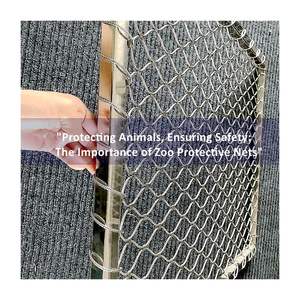 Red de cuerda tejida con marco de Metal al mejor precio para cercado de aves de <span class=keywords><strong>reserva</strong></span> <span class=keywords><strong>natural</strong></span> al aire libre de alta visibilidad - Product Image 4