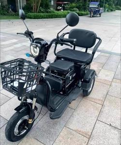 Triciclo de Pasajeros, Motocicleta de 3 Ruedas, Carrocería Abierta, para Adultos, Motorizado, 60V 600W, Carga Útil de 200-300 kg, 30-50 km/h - Product Image 5