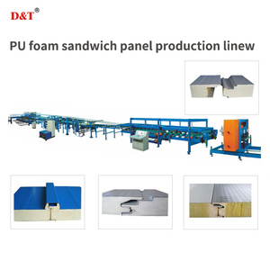D & Tサンドイッチパネル機械製造工場壁パネル成形機 - Product Image 2
