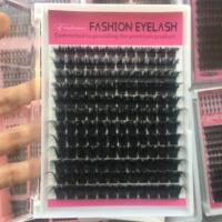 Extensions de cils en éventail pré-faites 5D en gros, cils en éventail fermés, pointes, pleine floraison, cils en volume 5D