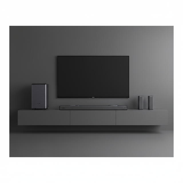 7.1.4 CH Dolby Atmos Soundbar 430W Home Theater System Wireless Subwoofer & Rear Speakers 16 Drivers HDMI EARC Wholesale