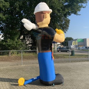 Muñeco Inflable Gigante <span class=keywords><strong>de</strong></span> <span class=keywords><strong>Abraham</strong></span>, 4m <span class=keywords><strong>de</strong></span> Altura, Personaje Holandés, Muñecos Inflables <span class=keywords><strong>de</strong></span> SARA y ABRAHÁM para Cumpleaños o Exposiciones - Product Image 3