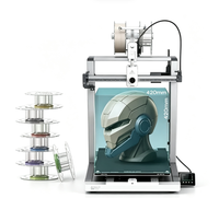 Imprimante 3D Creality Ender-3 V3 Mega de grande taille, espace d'impression cubique de 420 mm, contrôle à distance WiFi pour atelier