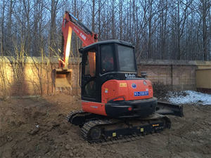 Mini excavatrice utilisée Kubota 6 tonnes 5 tonnes U35 U55 Kx165-5 Kx155 avec l'attachement - Product Image 5