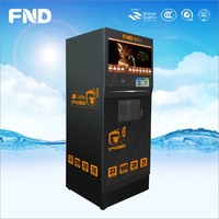 Nouveau distributeur automatique de café innovant extraction d'eau douce de la cafetière à moudre à l'air