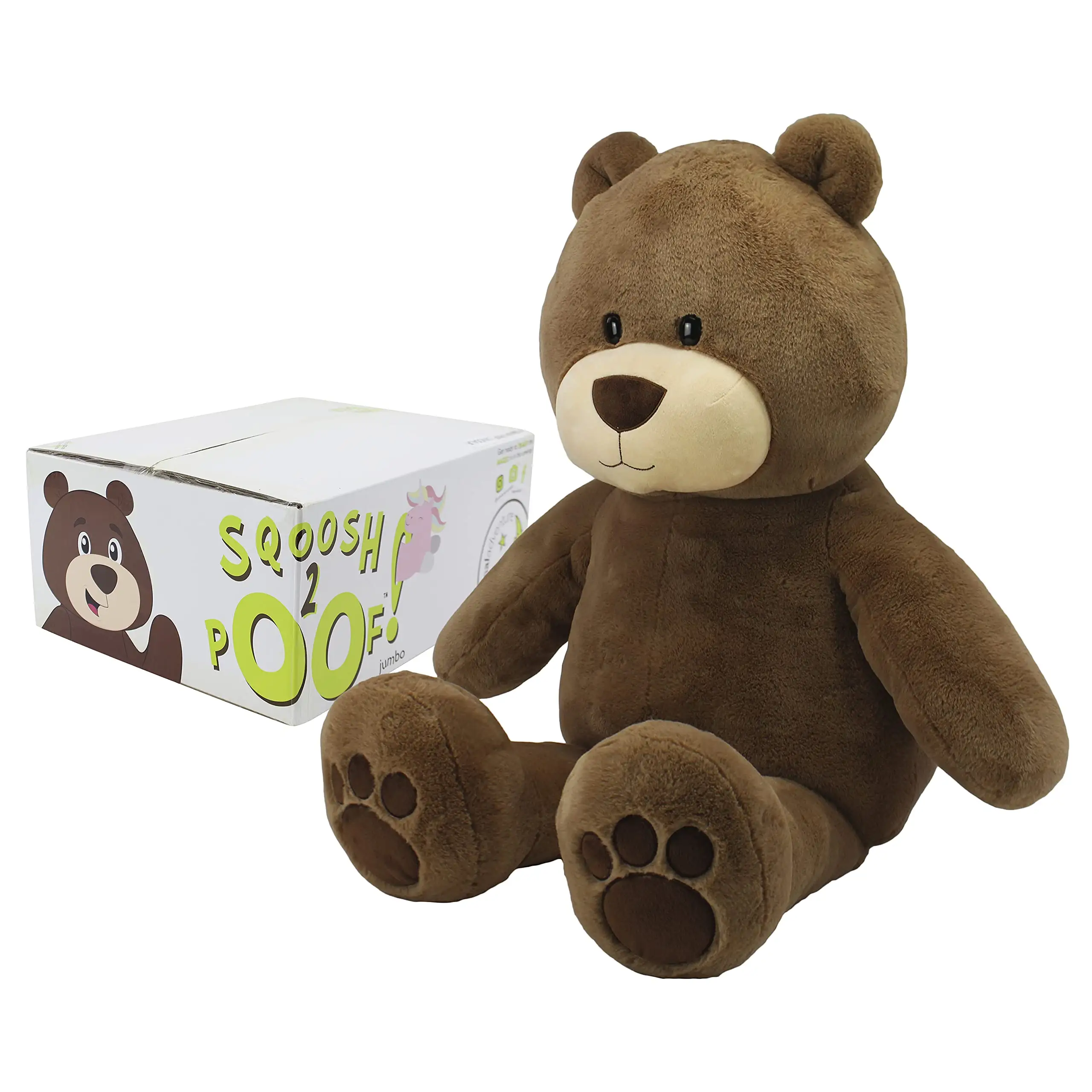 Urso de pelúcia personalizado da fábrica, gigante, fofo, ultra macio, pelúcia, urso de pelúcia com bônus interativo surpresa
