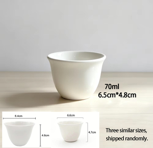 Tazza Cawa Personalizzata con Logo Stampato 80cc in Porcellana Piccola per Caffè Arabo - Product Image 2