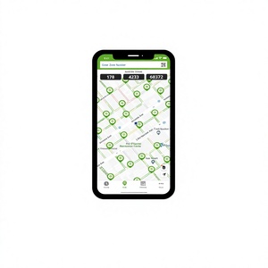 Plateforme de recherche de parkings – Découvrez, reservez et gagnez en temps réel les places de stationnement proches avec affichage de l'availability en temps réel. - Product Image 1
