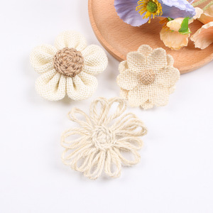 <span class=keywords><strong>18</strong></span> ชิ้น/ชุด งานฝีมือ DIY เชือกป่านทำมือ ดอกกุหลาบ โบว์ ของตกแต่งบ้าน - Product Image 2