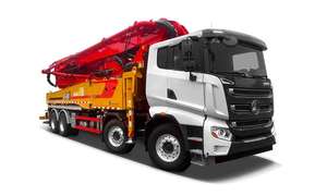 รถปั๊มคอนกรีตดีเซลใหม่เอี่ยม 37 เมตร รุ่น HB37V พร้อมประสิทธิภาพการผลิต 180 ลูกบาศก์เมตร/ชั่วโมง ปั๊มบูมนำเข้า - Product Image 6