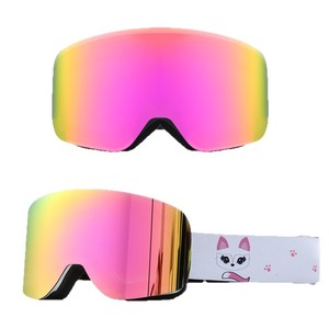 Gafas <span class=keywords><strong>de</strong></span> Esquí y Snowboard HX16 2025 al por Mayor, Doble Capa, Antivaho, Personalizadas, UV400, Protección Facial Completa, Correa Ajustable, Diseño Moderno - Product Image 5
