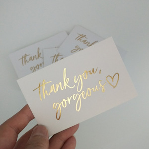Tarjetas de Felicitación de Cumpleaños de Lujo Personalizadas con Estampado en Caliente, Tarjeta de Papel de Felicitación, Tarjeta de Agradecimiento Personalizada - Product Image 3