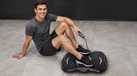 Plateforme vibrante d'exercice, 120 vitesses, écran LED, télécommande, bandes de résistance, entraînement complet du corps à domicile, plateforme ABS