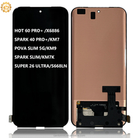 Écran tactile LCD pour TECNO POVA SLIM KM9 pour INFINIX Remplacement d'écran LCD