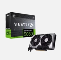 Carte graphique RTX 5050 Ventus 2X OC 8 Go GDDR6 pour PC de bureau gaming, composant informatique avec double ventilateur de refroidissement