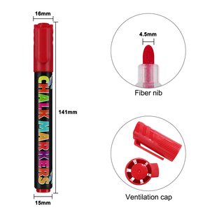 Nghệ thuật <span class=keywords><strong>Chalk</strong></span> Bút Sử Dụng Trên Bảng Đen/Windows/Bảng Đen/Dấu Hiệu/Thủy Tinh/Bistro Xóa Được <span class=keywords><strong>Chalk</strong></span> Đánh Dấu trẻ em Với Tẩy - Product Image 2