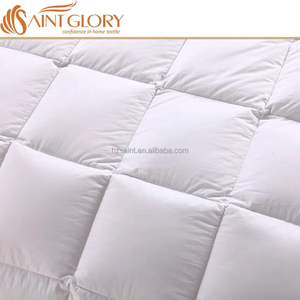 100% bông ngỗng xuống <span class=keywords><strong>Comforter</strong></span> tất cả các mùa ấm mát khâu biểu tượng tùy chỉnh/OEM chấp nhận Oeko chứng nhận cho nhà & khách sạn - Product Image 6