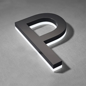 Biển quảng cáo chữ phát sáng LEDMini, viền không viền, chữ phát sáng gắn cửa, biển hiệu logo LED, chữ phát sáng ngoài trời chống nước - Product Image 4