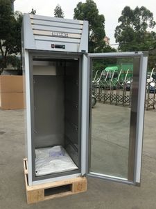 <span class=keywords><strong>Cucina</strong></span> a porta singola in acciaio inossidabile per porte in vetro congelato a base di carne frigorifero - Product Image 3