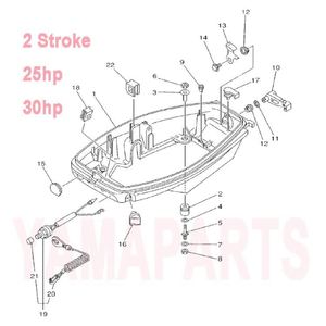 689-8257Y-00 BOUCHON POUR YAMAHA HIDEA PARSUN SEATAN 2 TEMPS 25HP 30HP MOTEUR <span class=keywords><strong>HORS</strong></span>-<span class=keywords><strong>BORD</strong></span> - Product Image 1