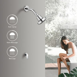 <span class=keywords><strong>Pommeau</strong></span> <span class=keywords><strong>de</strong></span> <span class=keywords><strong>douche</strong></span> en plastique rond <span class=keywords><strong>économique</strong></span> <span class=keywords><strong>de</strong></span> 85mm avec 3 réglages, offre spéciale - Product Image 3