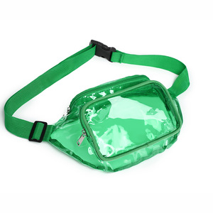 Stadium Approved <strong>Waist</strong> Belt Bum <strong>Bag</strong> for Women Men, Fashion PVC Transparent <strong>Waist</strong> <strong>Bag</strong> Holographic Fanny Pack with Adjustable Belt - Product Image 4