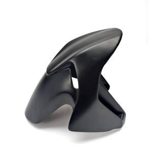 Kit de carénage en fibre de carbone sèche Ducati V4 Panigale V4, modèle Hongyuan, noir, pour Ducati V4/V4S/V4R - Product Image 5