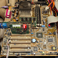 Placa Base Plc Socket 462 A7V8X (VIA KT400), Duron 800 &amp;   768 MB + Suministro adicional en gran volumen