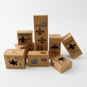 Hộp Đựng Xà Phòng Hộp Giấy Bao Bì Thiết Kế Bao Bì Giấy Kraft Trắng Bán Buôn Tái Chế Tùy Chỉnh Sang Trọng CMYK Kích Cỡ Tùy Chỉnh Được Chấp Nhận CN;FUJ - Product Image 2