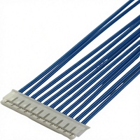 Kabel Harness JST ZHR-11 Pitch 1.5mm, Konektor Crimp Satu Baris, Perakitan Kabel PVC, Pengunci Sirkuit 2-13 untuk EV